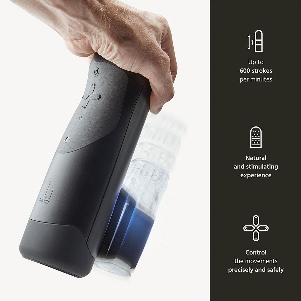 Handy Interactive Masturbator - Lustly