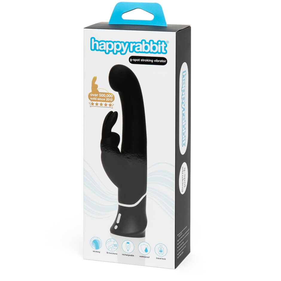 Happy Rabbit G - Spot Stroker Vibrator - Lustly