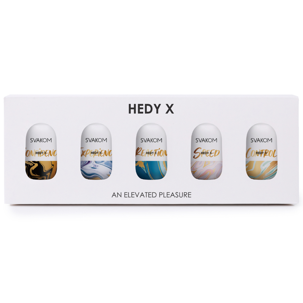 Svakom Hedy X 5-pack Onaniägg med förpackning