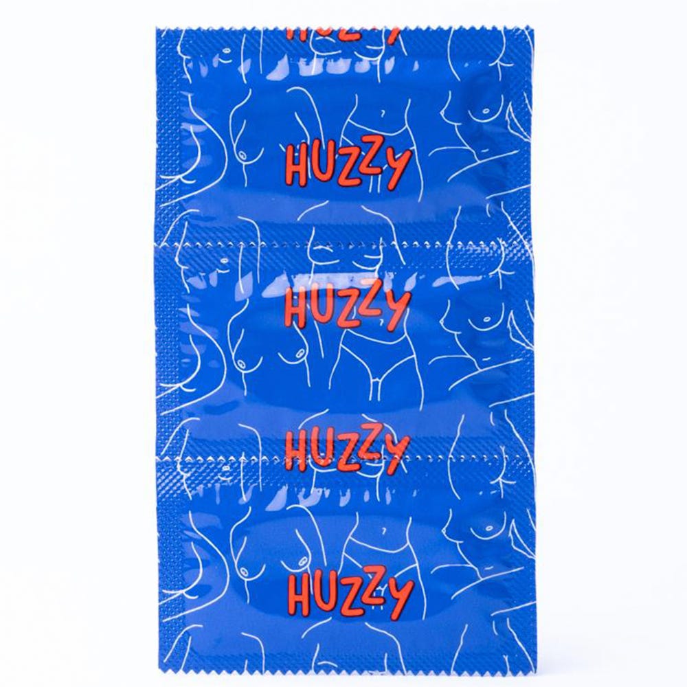 Huzzy Vegan Condoms - Lustly