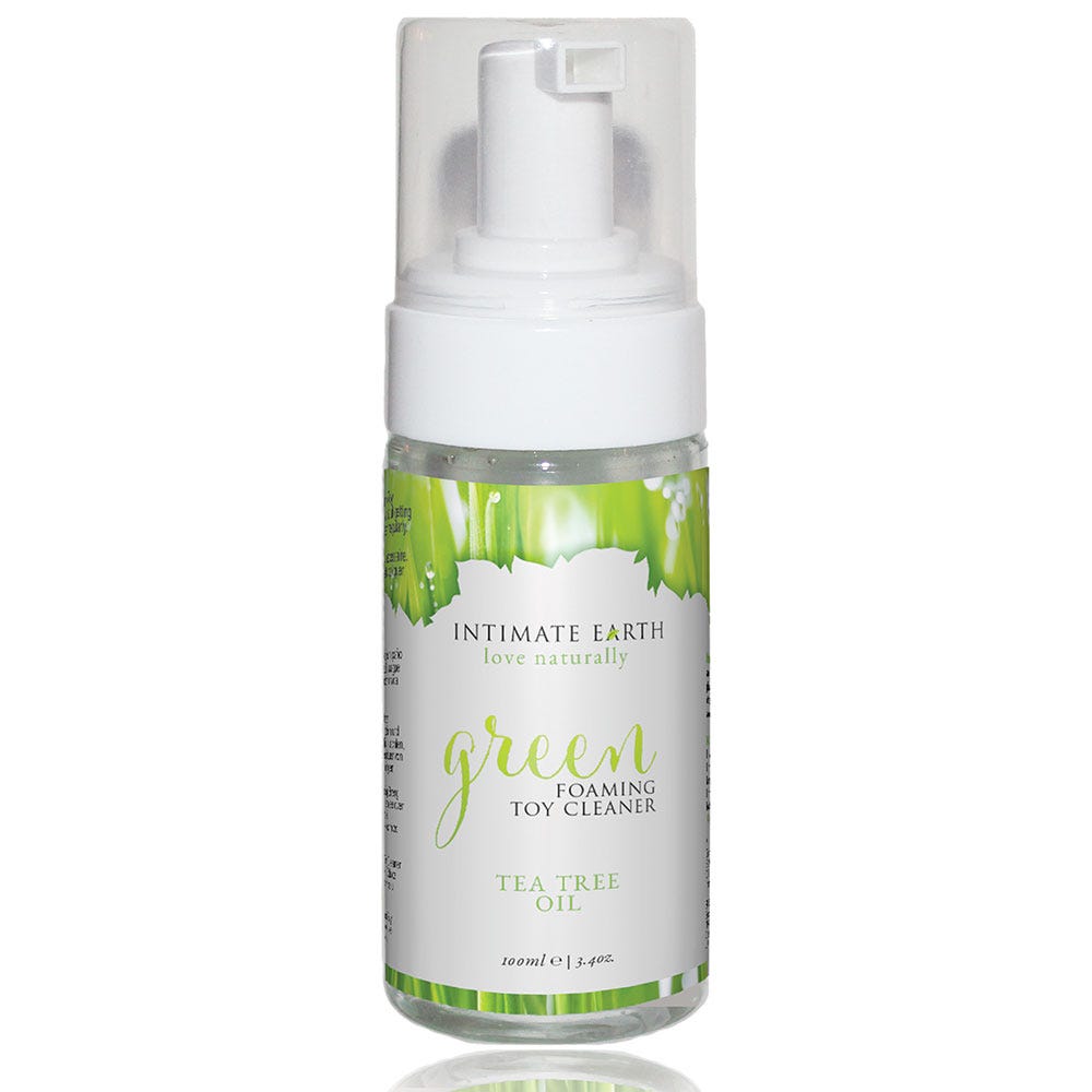 Intimate Earth Green Tea Toycleaner Foam 100ml - Lustly