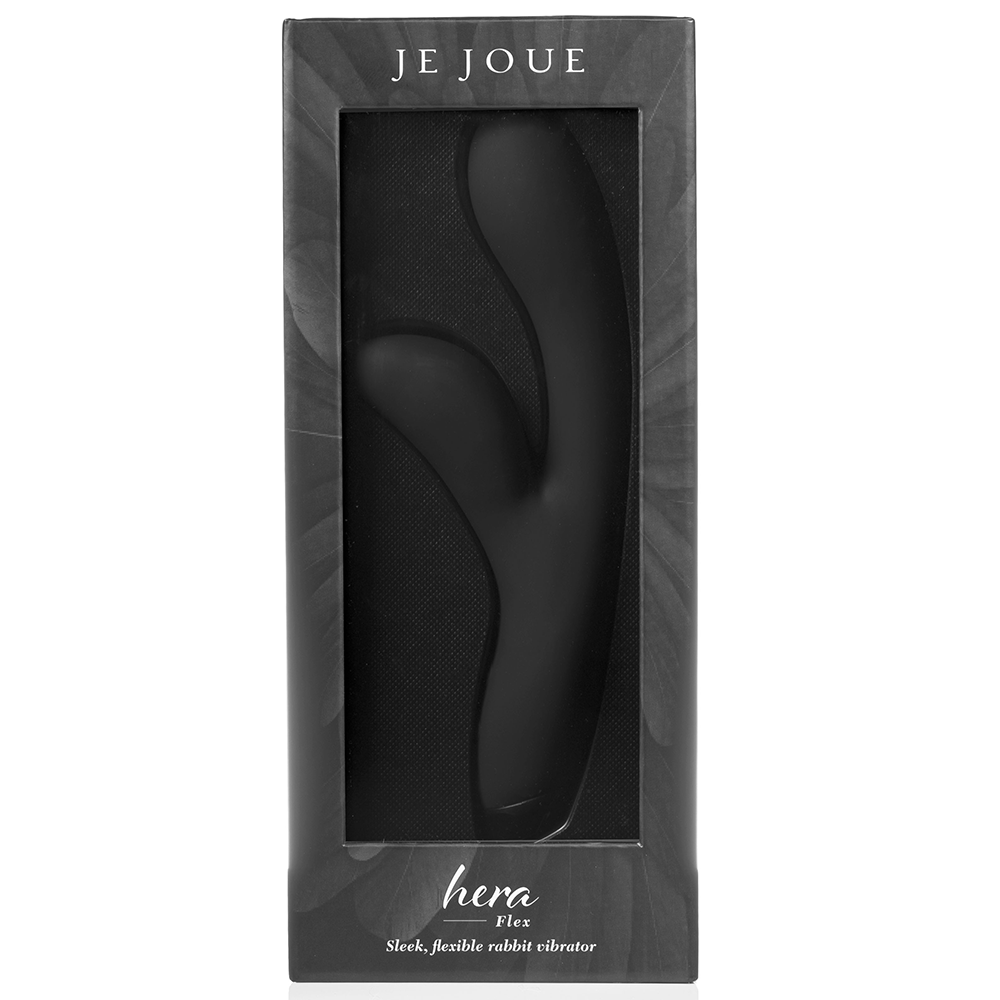 Je Joue Hera Flex Rabbit Vibrator Black - Lustly