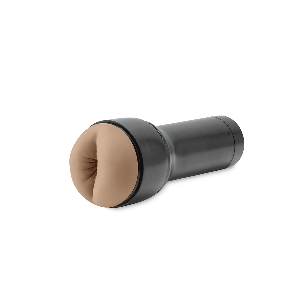 Kiiroo Feel Runkägg Extra Tight Butt Mid Brown liggandes.