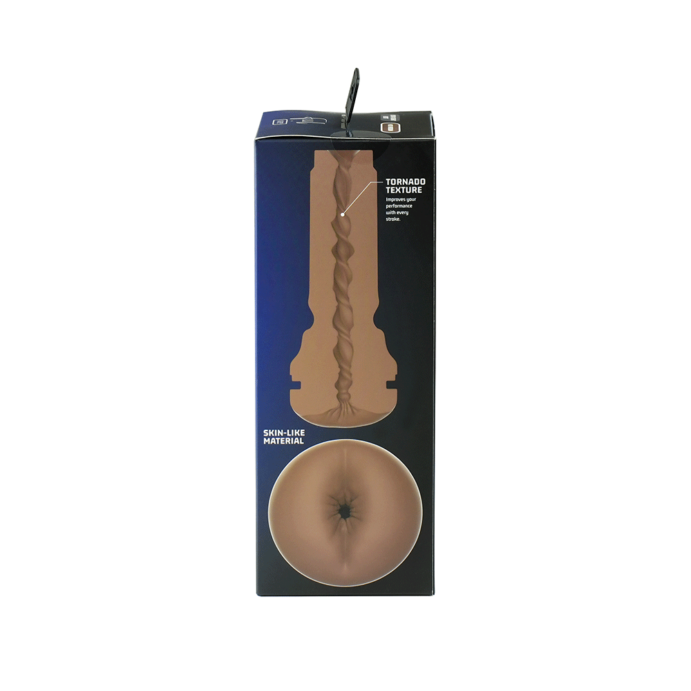 Kiiroo Feel Runkägg Extra Tight Butt Mid Brown förpackning