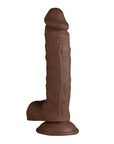 Real Fantasy - Waylon Realistic Dildo - 25 cm vänster sida mot vit bakgrund.