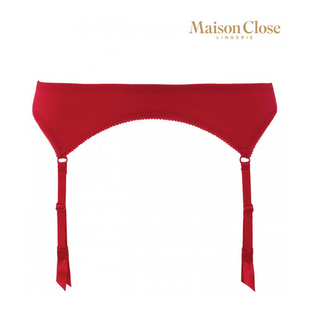 Le Petit Secret Garter Belt Röd - Lustly