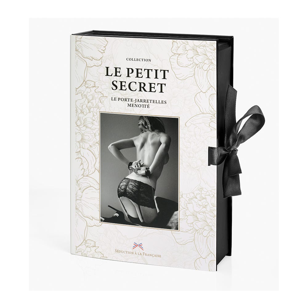 Le Petit Secret Garter Belt With Cuffs - Lustly