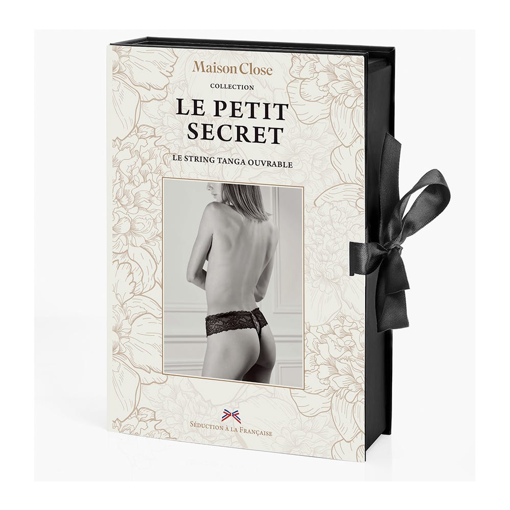 Le Petit Secret Le String Tanga Ouvrable - Lustly