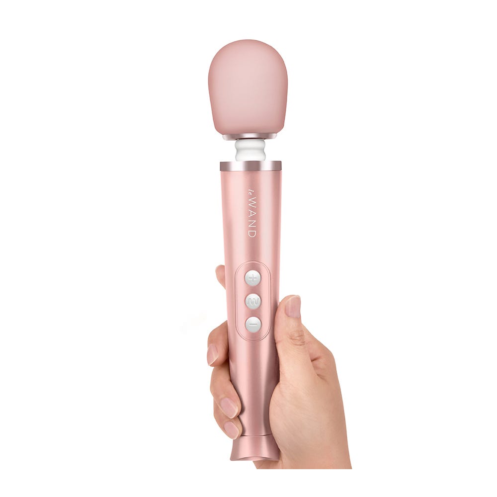Le Wand - Petite Rechargeable Vibrating Massager Rose Gold - Lustly
