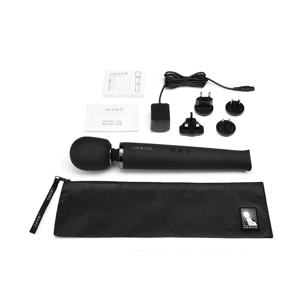 Le Wand - Rechargeable Massager Black - Lustly