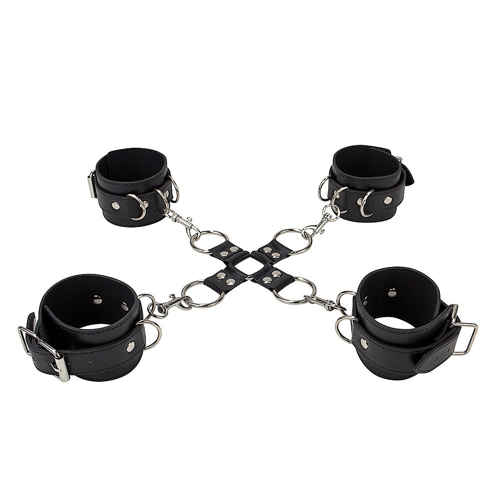 Leather Hand & Leg Cuffs - Lustly