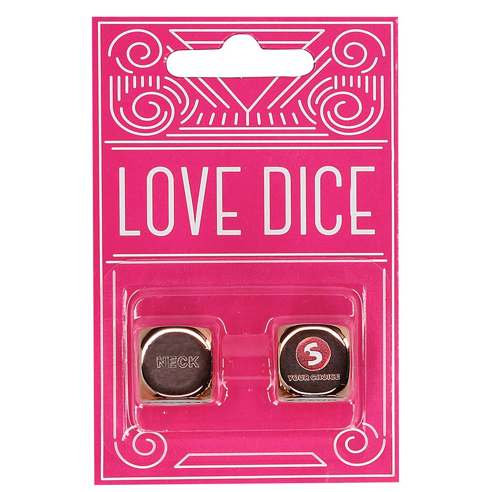 Love Dice Rose Gold - Lustly