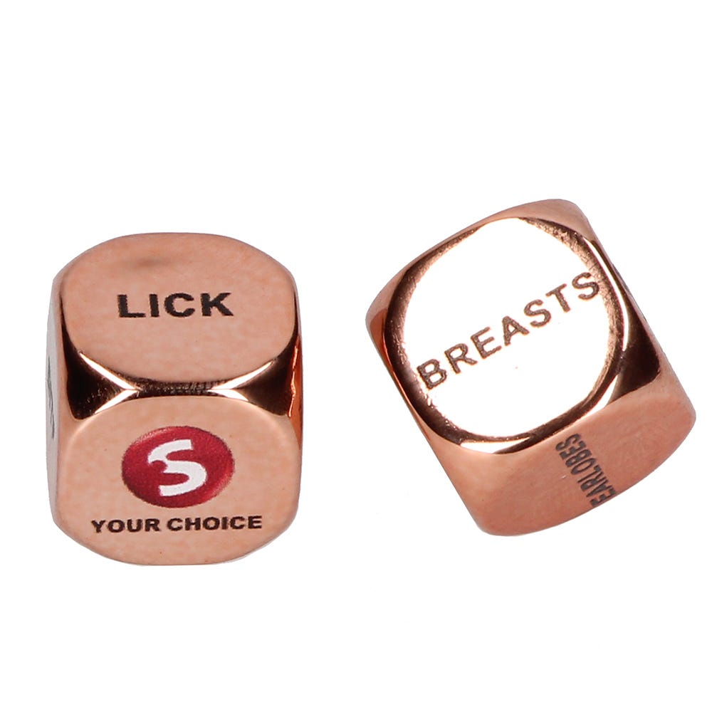 Love Dice Rose Gold - Lustly