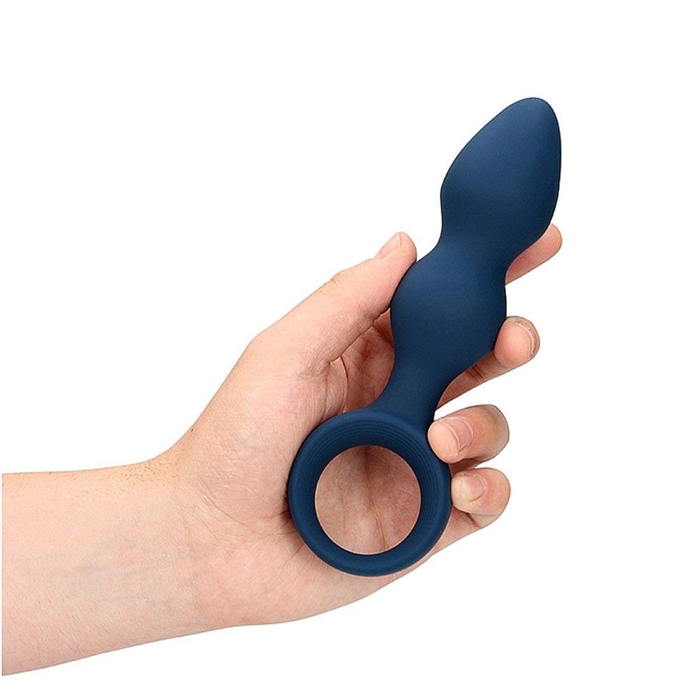 Loveline Teardrop Shaped Anal Plug Large - Lustly