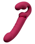 Lovense Lapis Strap-in Vibrator Pink upp och ned