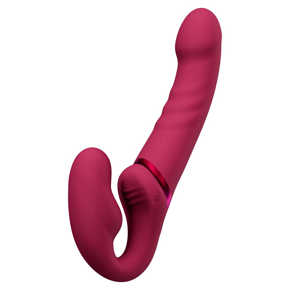 Lovense Lapis Strap - in Vibrator Rosa - Lustly