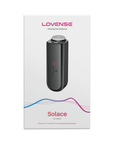 Lovense Solace Automatic Thrusting Masturbator förpackning.