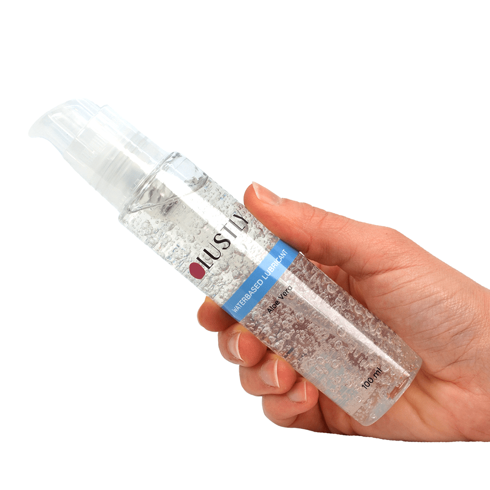 LUSTLY Vattenbaserat Glidmedel 100ml &amp; Toy Cleaner 100ml - Lustly