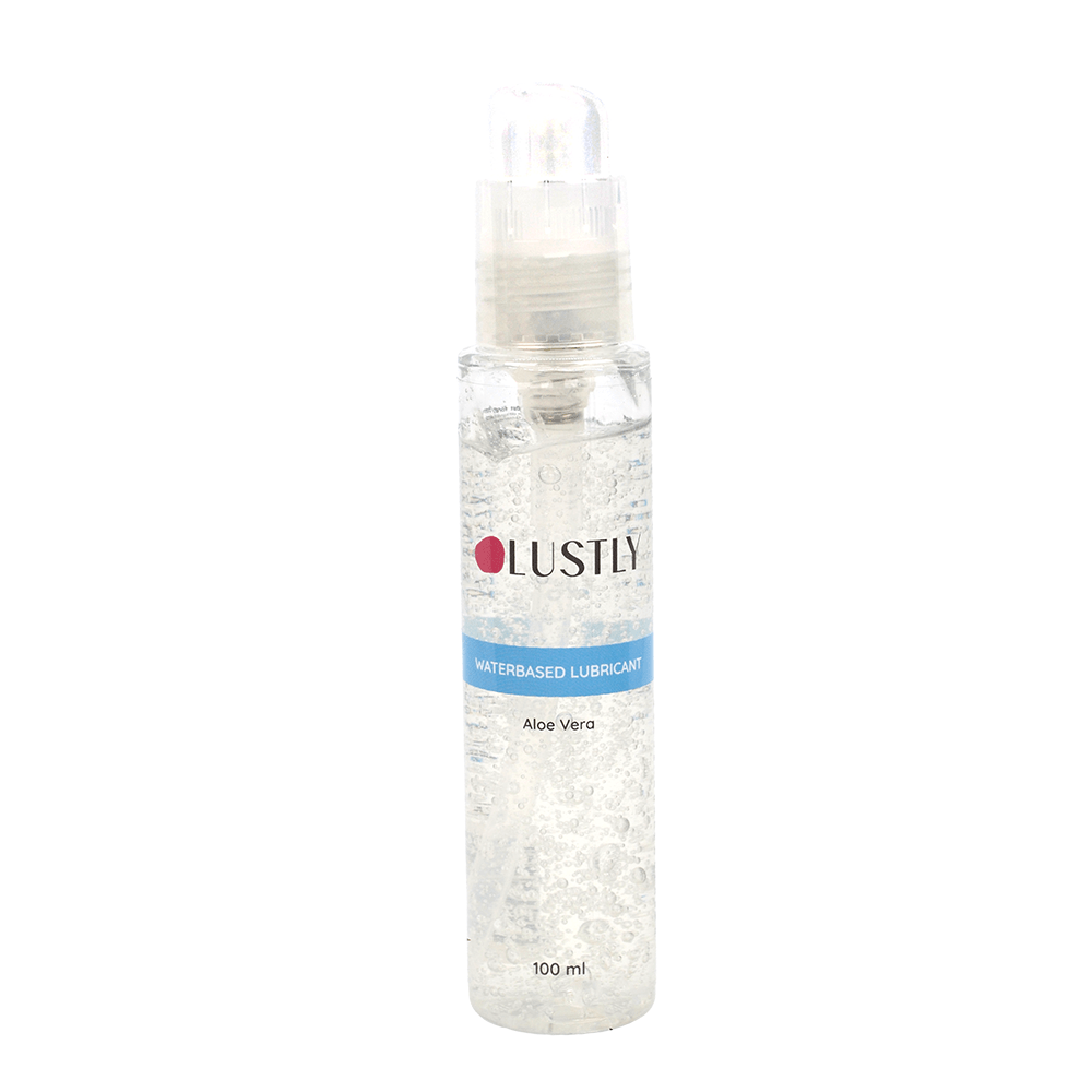 LUSTLY Vattenbaserat Glidmedel 100ml &amp; Toy Cleaner 100ml - Lustly