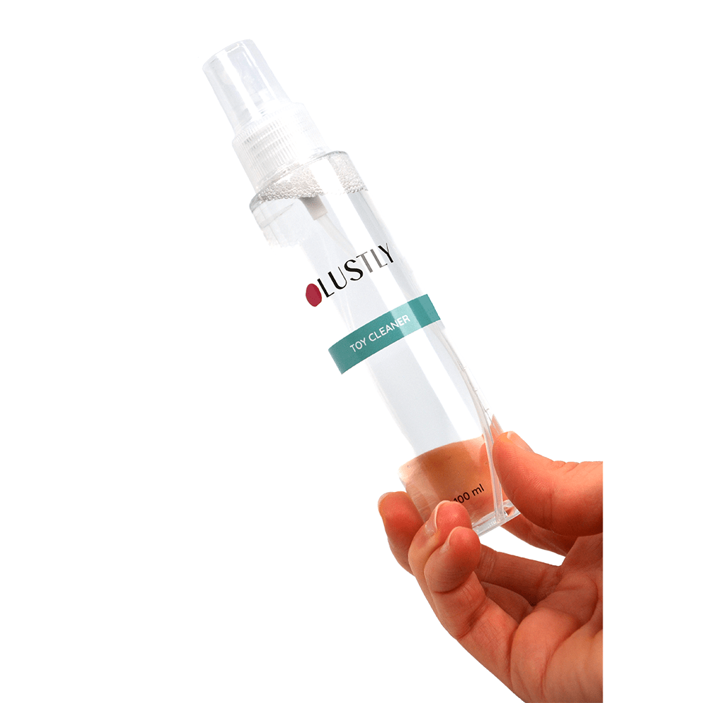 LUSTLY Vattenbaserat Glidmedel 100ml &amp; Toy Cleaner 100ml - Lustly