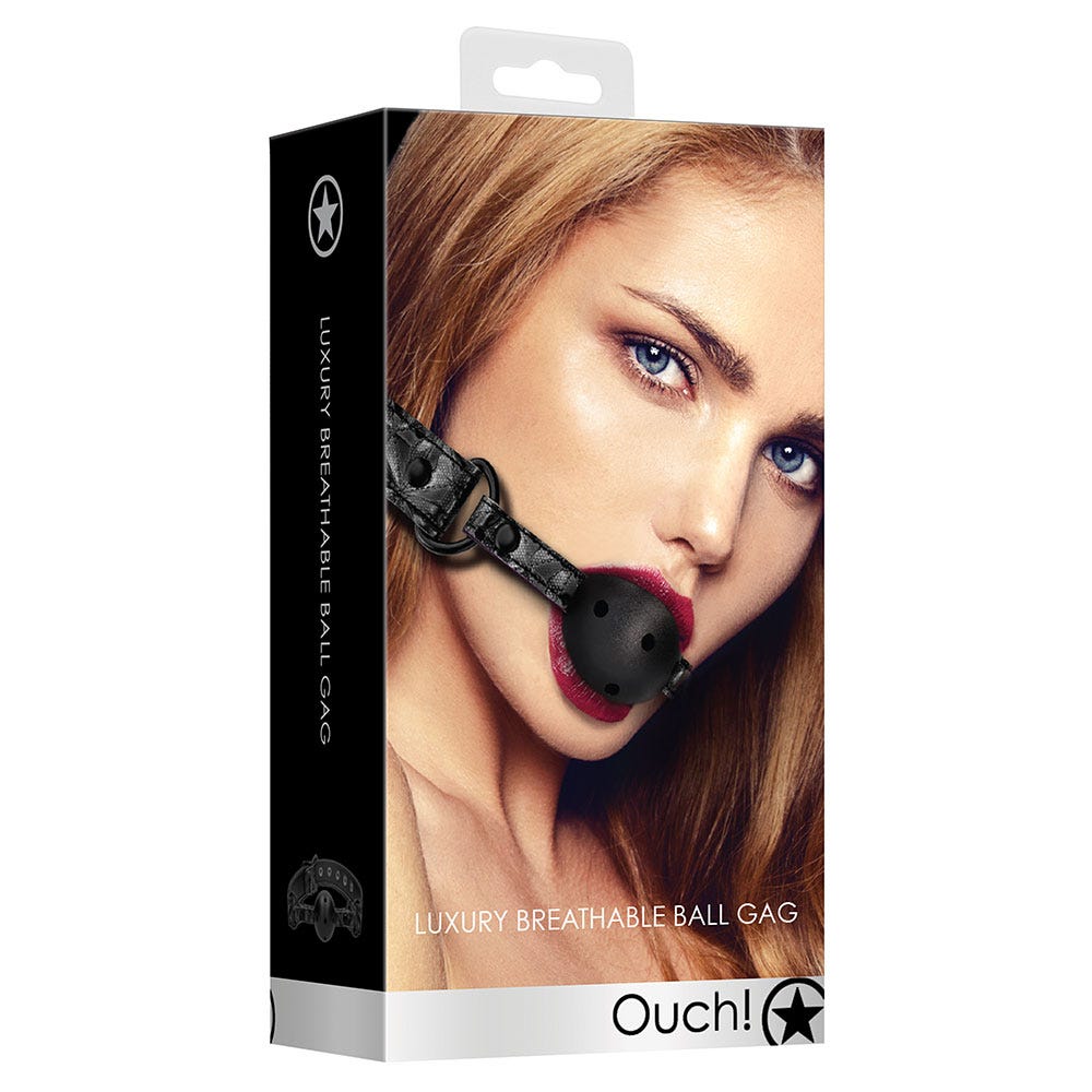 Luxury Breathable Ball Gag - Lustly