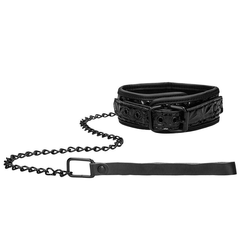 Luxury Collar with Leash - Lustly