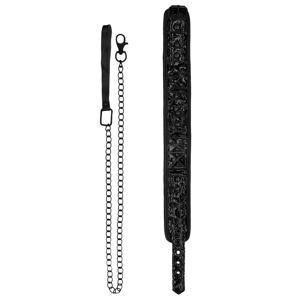 Luxury Collar with Leash - Lustly