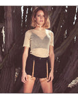 Maze Shorts Garter Brun