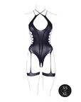 Metis XVI Body with Garters One Size - Lustly