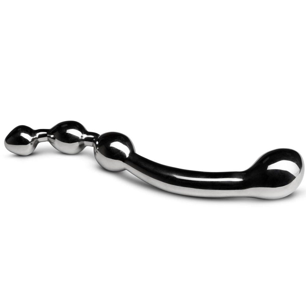 Multi - Stim Pleasure Wand Metal Dildo - Lustly