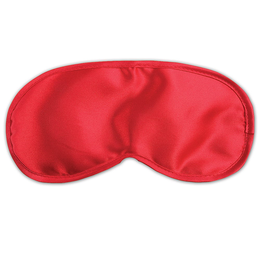 Ögonmask Mjuk Röd - Lustly