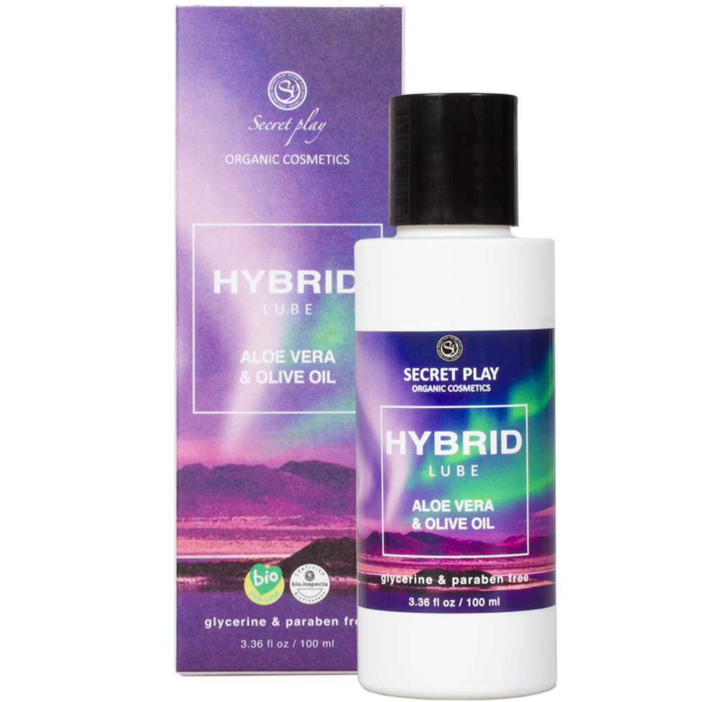 köp Organic Hybrid Lube Aloe Vera & Olive Oil Hybridglidmedel hos lustly.se