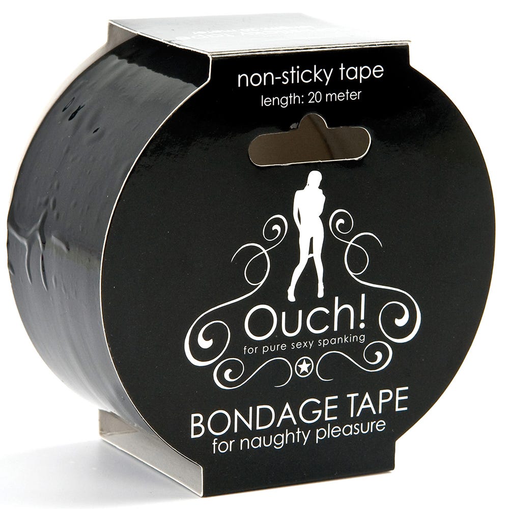 Ouch Bondage Tape Svart - Lustly