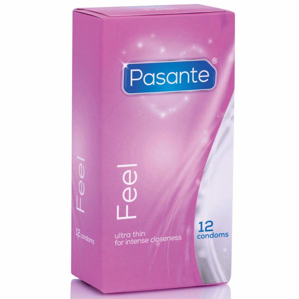 Pasante Feel 12 - pack Tunna Kondomer - Lustly