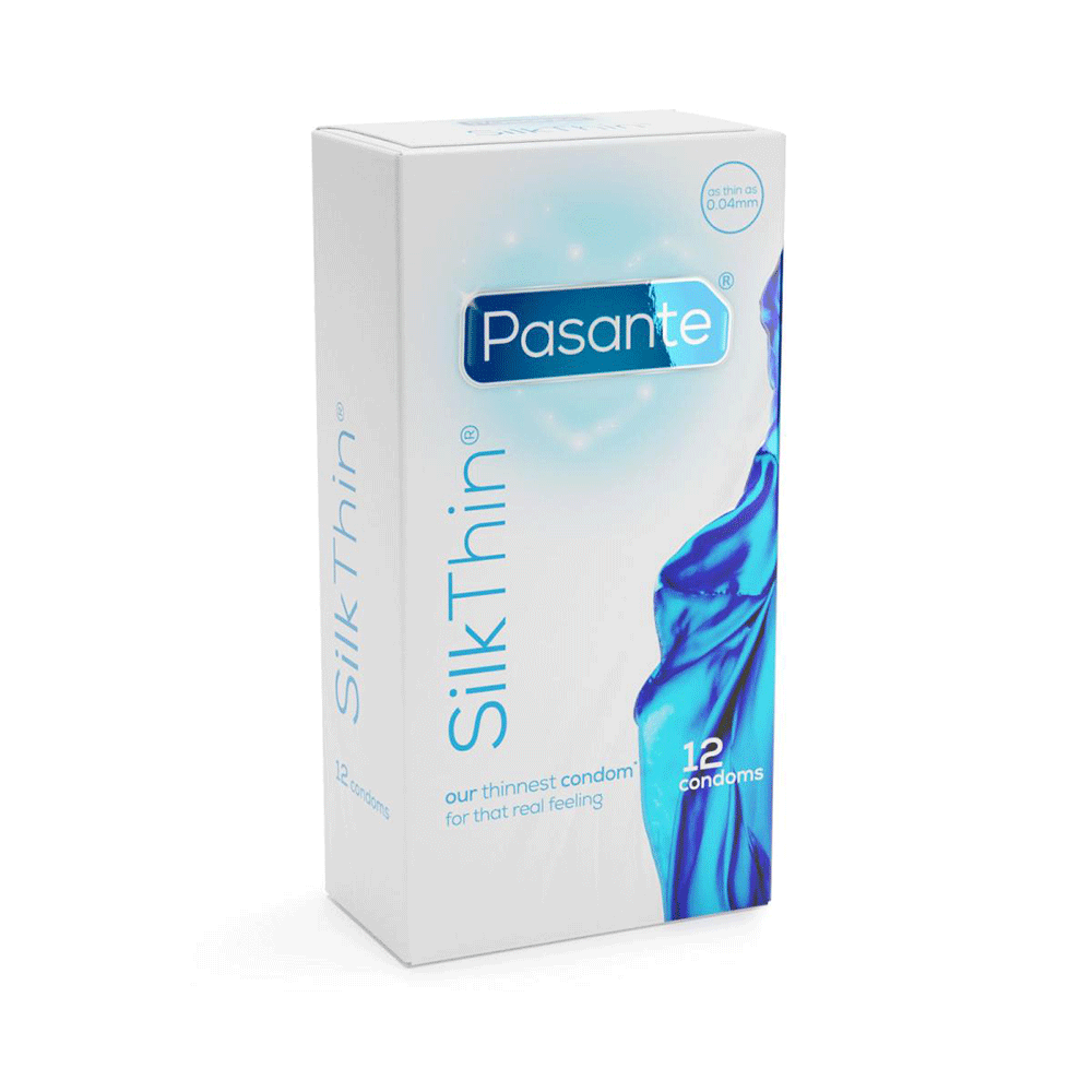 Köp Pasante Silk Tunna Kondomer 12-pack på Lustly.se