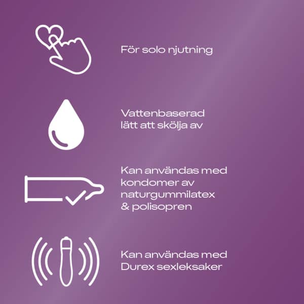 Durex Massage 2-in-1 glidmedel och massagegel, aloe vera