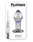 Playboy Jewels Plug Buttplug produktförpackning mot vit bakgrund.