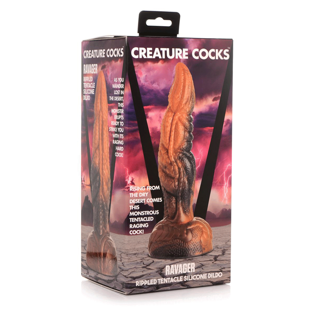 Ravager Rippled Tentacle Dildo - Lustly