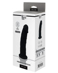 Real Love Dildo 15,2 cm Black produktförpackning mot vit bakgrund.