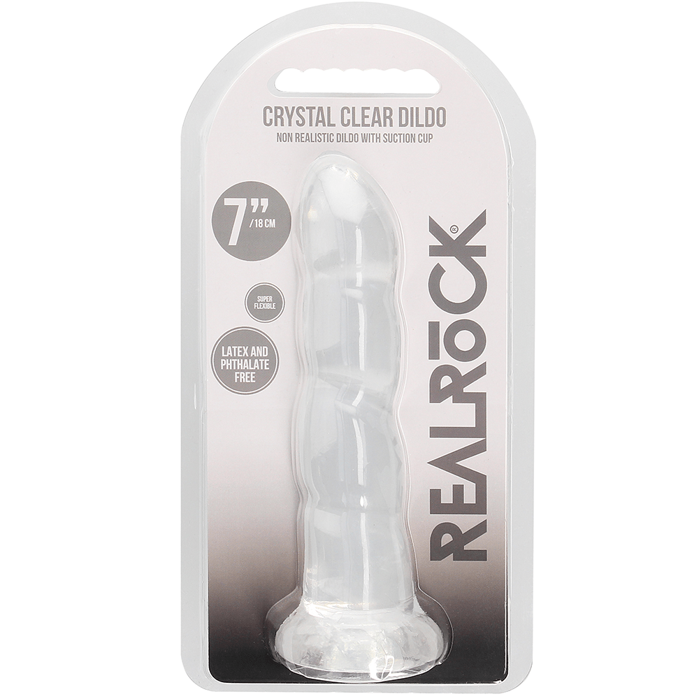 Real Rock Dildo Transparent - Lustly
