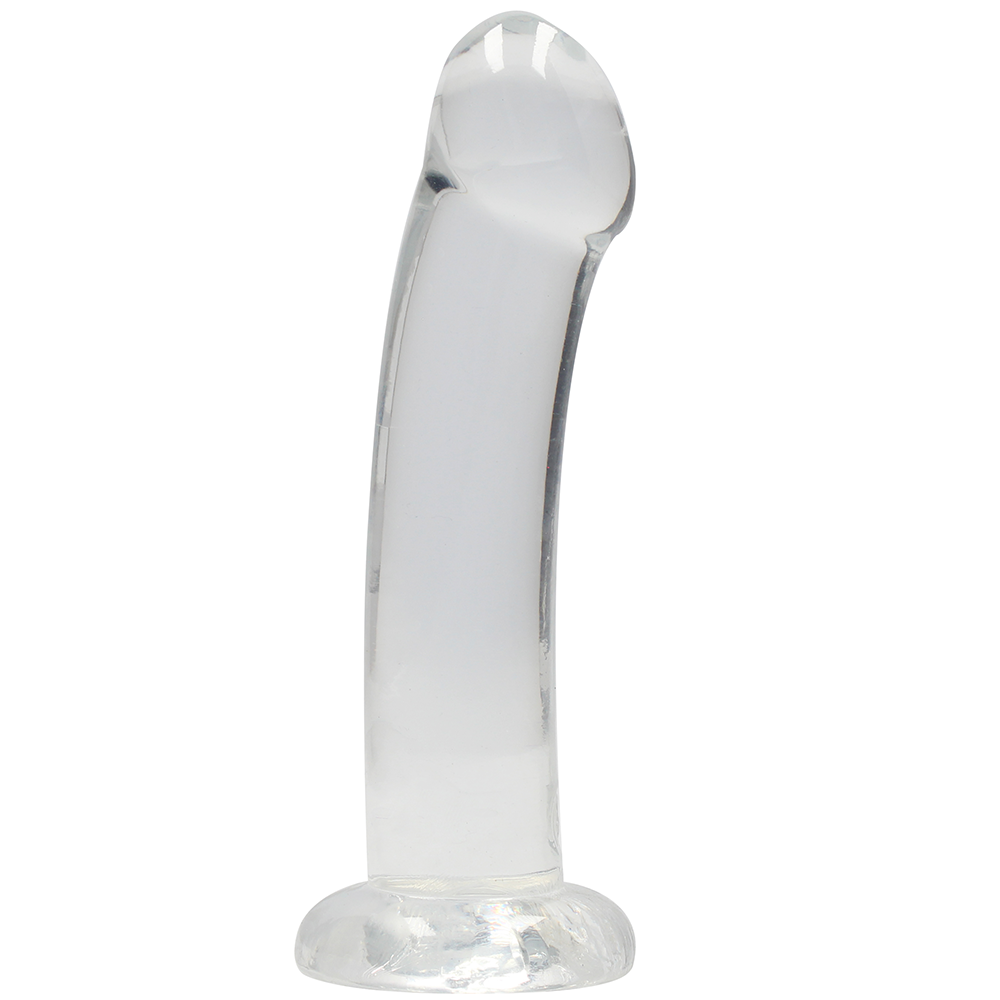 Köp Real Rock G-punktsdildo Transparent hos Lustly.se