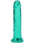 köp RealRock Dildo with Suction Cup Green 14,5cm hos lustly.se.