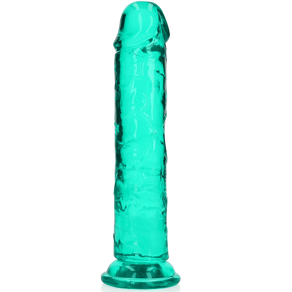 RealRock Dildo with Suction Cup Green 20cm - Lustly