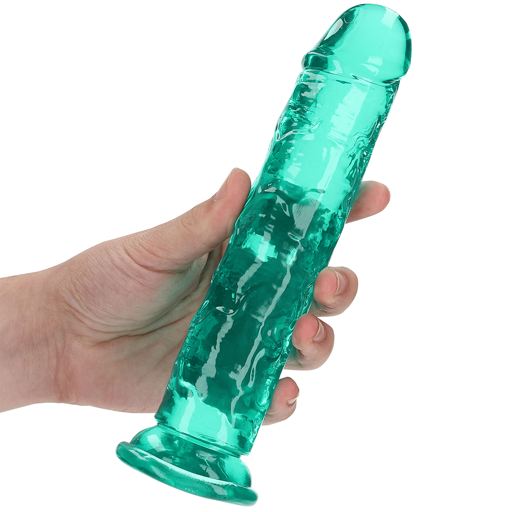 RealRock Dildo with Suction Cup Green 20cm - Lustly