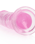 Sugproppsbas i rosa färg från RealRock Dildo with Suction Cup Pink 18cm.