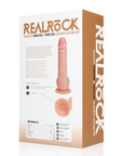 RealRock Vibrerande och Stötande Dildo 20,5cm Flesh - Lustly