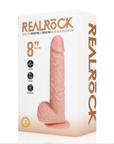 RealRock Vibrerande och Stötande Dildo 20,5cm Flesh - Lustly