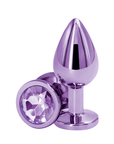 Rear Assets Buttplug Medium Purple mot vit bakgrund.