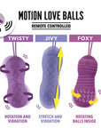 Remote Controlled Motion Love Balls Foxy - Lustly