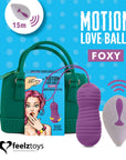 Remote Controlled Motion Love Balls Foxy - Lustly